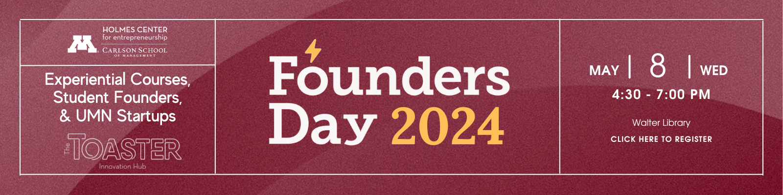 Founders Day Banner (Invite)