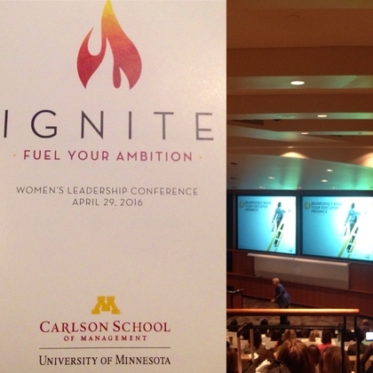Ignite Conference Sign