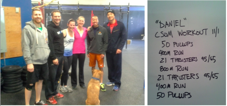Team at Crossfit and the "Carlson" Workout Plan