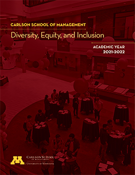 DEI annual report cover