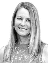Black and white headshot of Professor Connie Wanberg, Work and Organizations