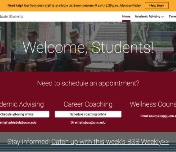 UG Current Student Portal