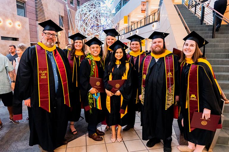 Group of Masters of Science in Supply Chain Management 2023 graduates