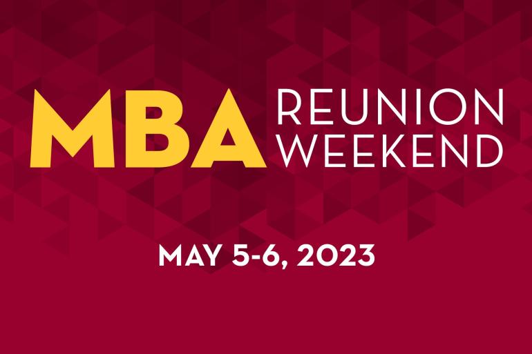 MBA Reunion Weekend 2023