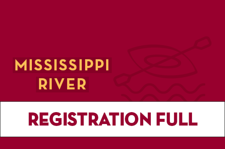 Mississippi River registration banner