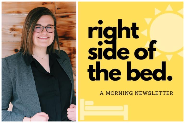 Right Side of the Bed newsletter
