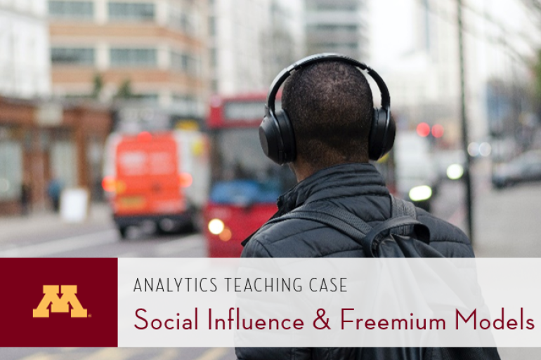 analytics teaching case freemium models