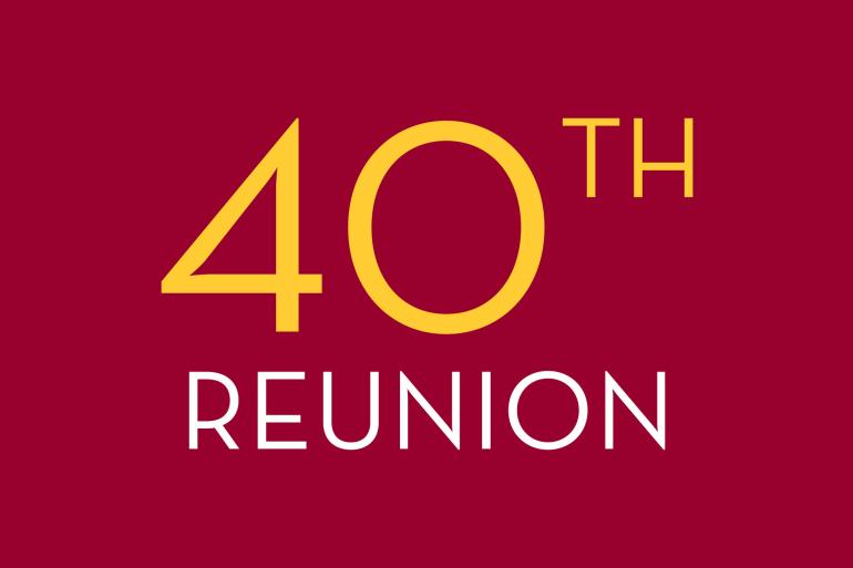 40th reunion