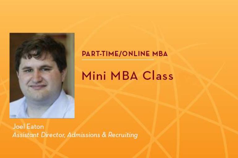 Mini MBA Class Ptmba/Omba