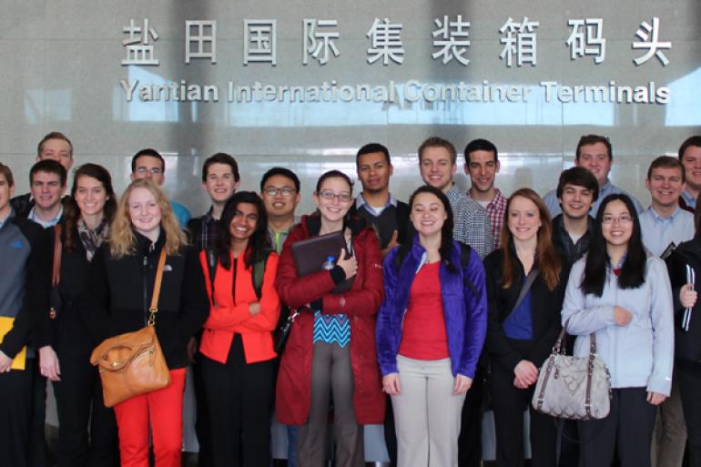 Supply Chain & Operations Students in China