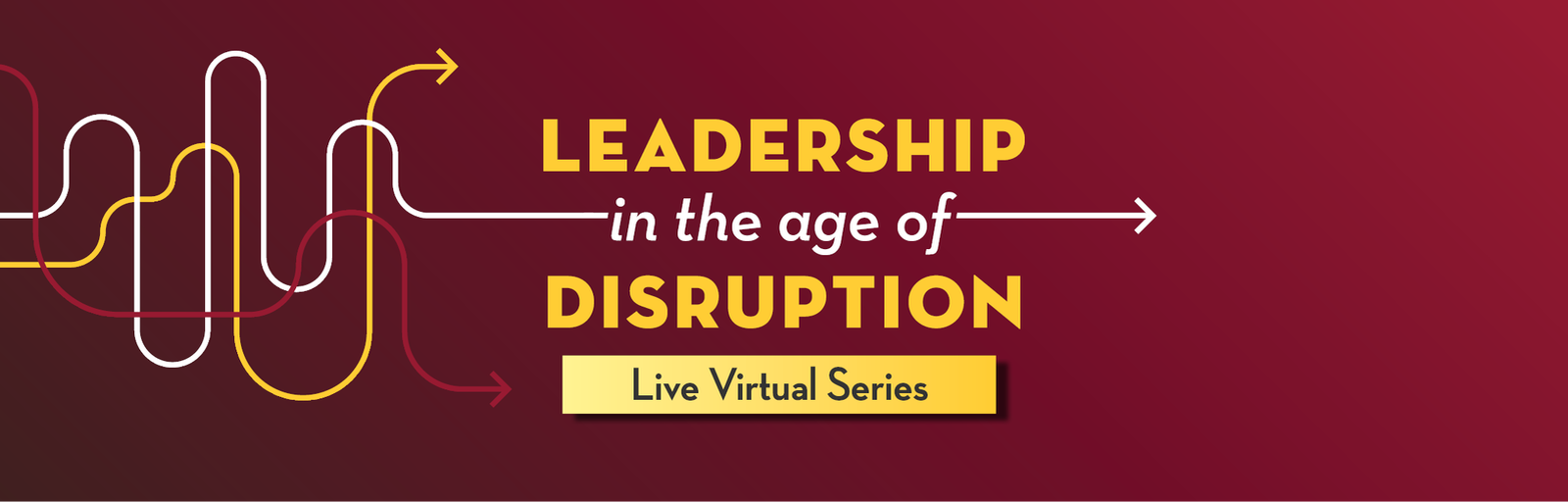 Leadership in Disruption Virtual Series