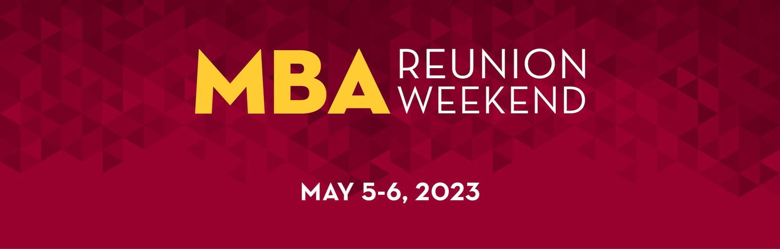 MBA Reunion Weekend 2023 Web