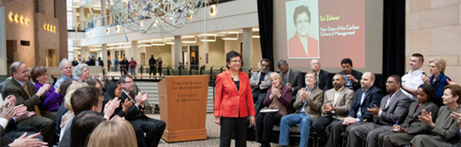 Sri Zaheer named dean of University of Minnesota's Carlson School of Management