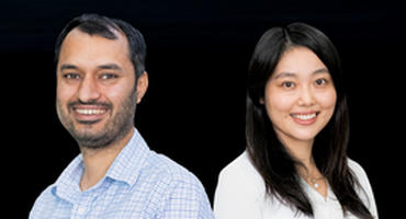 New faculty members, Kartik Ganju and Teng Ye.