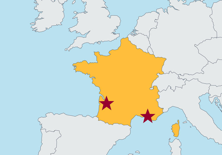France KEDGE Map