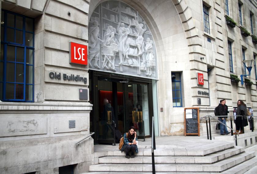 front steps leading into the LSE Old Building