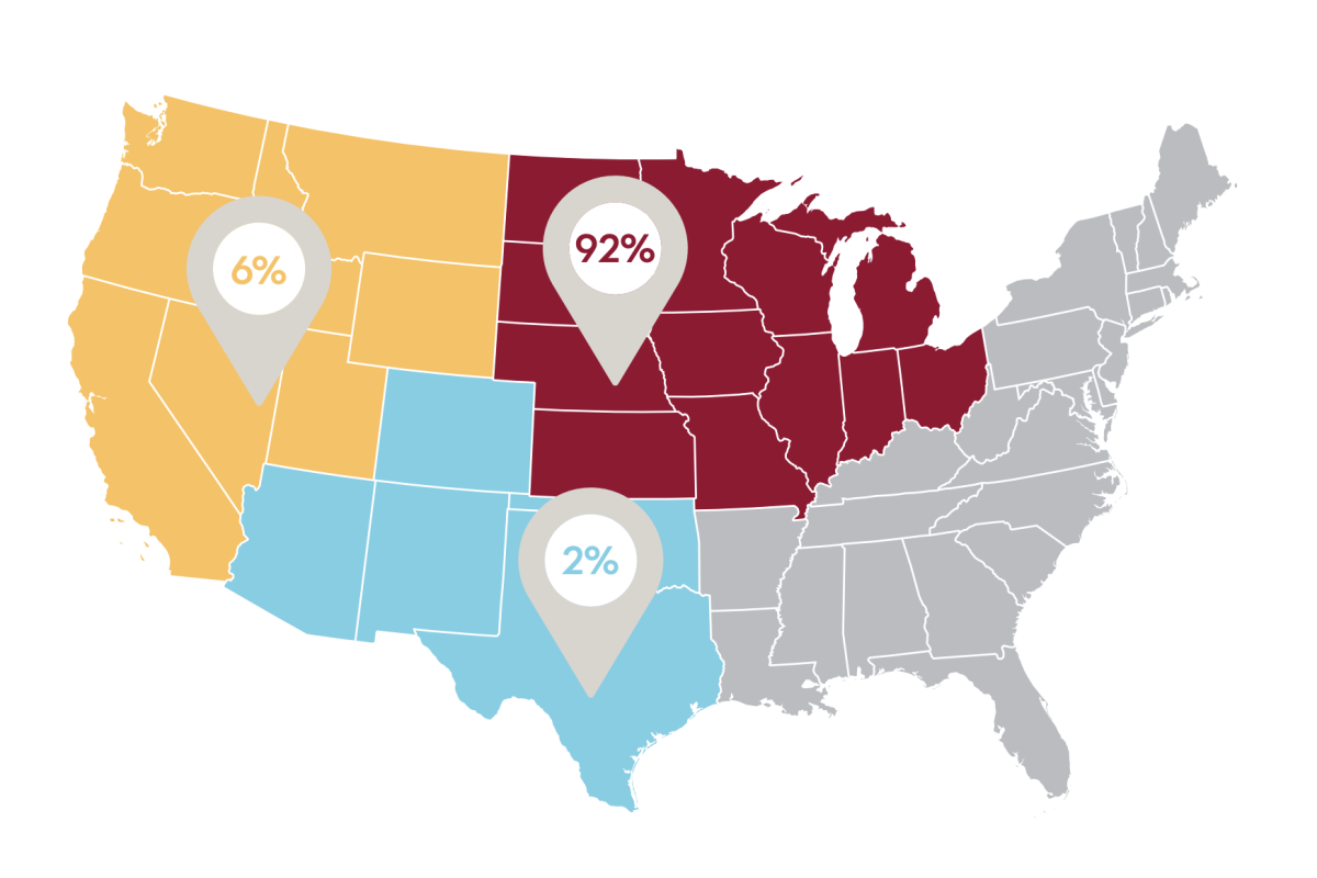 Map of united states