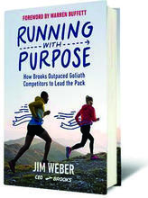 Running with Purpose by Jim Weber book cover