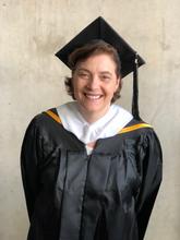 Laurie Gunn at Commencement