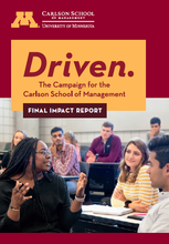 Driven. the Final Impact Report cover